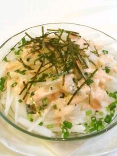 ★居酒屋風♪明太大根サラダ★-レシピのメイン写真