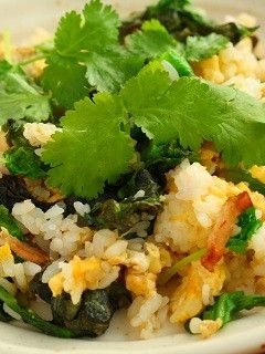 パクチー入りベーコンレタスチャーハン-レシピのメイン写真