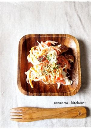 焼き油揚げと人参の和風コールスロー-レシピのメイン写真