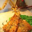 ピーナッツの風味が◎アジのナッツフライ