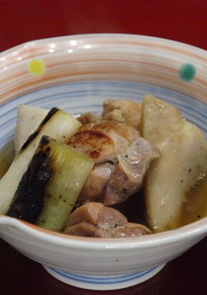 塩麹de焼き葱サトイモ鶏旨煮-レシピのメイン写真