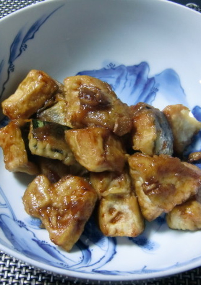 ショウガ風味☆かぼちゃの甘辛煮-レシピのメイン写真