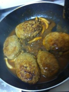 豆腐入り煮込みハンバーグ-レシピのメイン写真