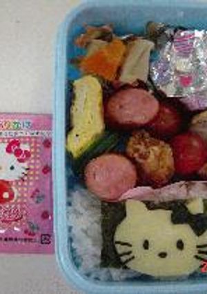 キティちゃん弁当-レシピのメイン写真