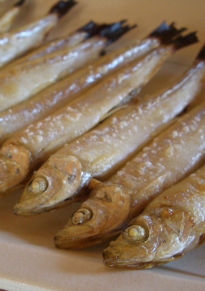ワカサギの串塩焼き-レシピのメイン写真