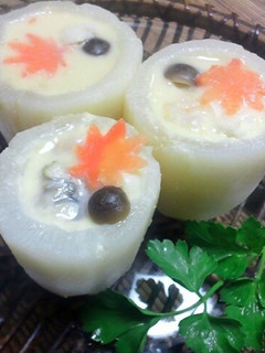 大根de創作茶碗蒸し-レシピのメイン写真