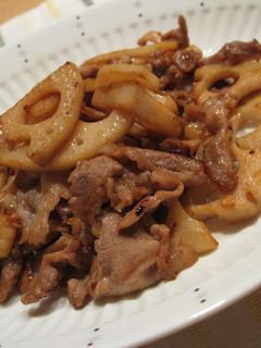 シャキシャキ!れんこんと豚肉のきんぴら-レシピのメイン写真