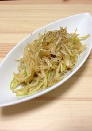 【居酒屋風】もやしとネギのナムル風つまみ-レシピのメイン写真