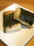 いつもと一味違う！餅の磯辺焼き☆