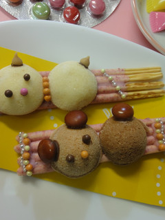 ねこ☆くま☆ キラキラ デコポッキー-レシピのメイン写真
