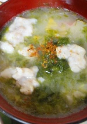 白子のお味噌汁-レシピのメイン写真
