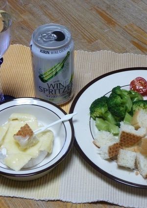 簡単！チーズフォンデュ-レシピのメイン写真