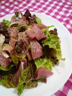 お刺身の簡単サラダ-レシピのメイン写真