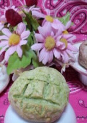 ＨＢでレーズンメロンパン＆アレンジ生地-レシピのメイン写真