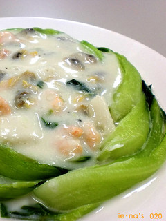 チンゲン菜のクリーム煮-レシピのメイン写真
