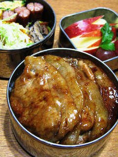 時短お弁当にも☆豚てりやき丼-レシピのメイン写真
