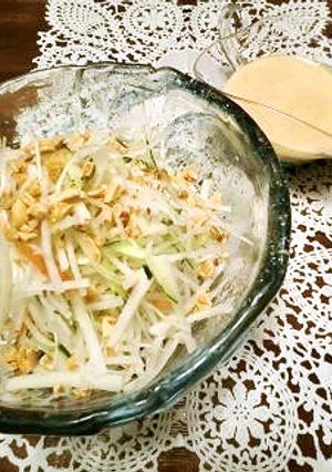 白髪ネギたっぷり！千切りサラダ-レシピのメイン写真