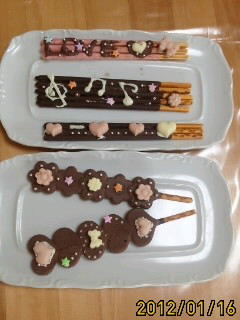 可愛く・美味しく☆デコポッキー☆-レシピのメイン写真