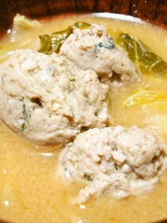 簡単☆いわしのつみれ汁~味噌仕立て-レシピのメイン写真