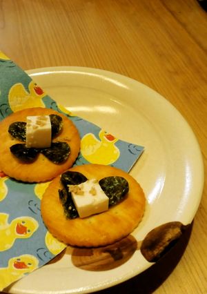 ☆ヘルシー豆腐オンクラッカー☆-レシピのメイン写真