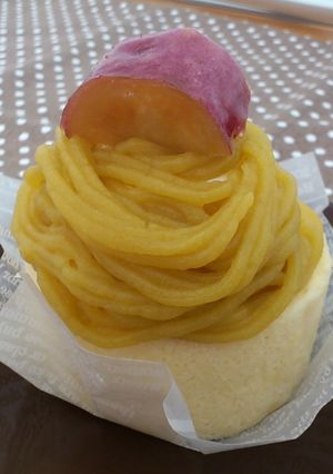安納芋と鳴門金時の贅沢イモンブラン♪-レシピのメイン写真