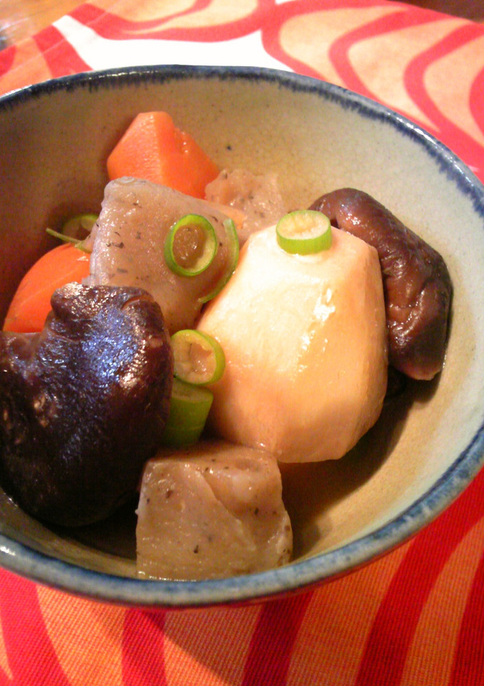 今日の晩御飯！筑前煮っぽい煮物-レシピのメイン写真