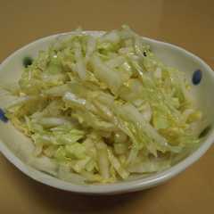 รูปของ シンプル✿白菜サラダ