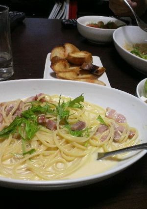 失敗なし!簡単カルボナーラ-レシピのメイン写真