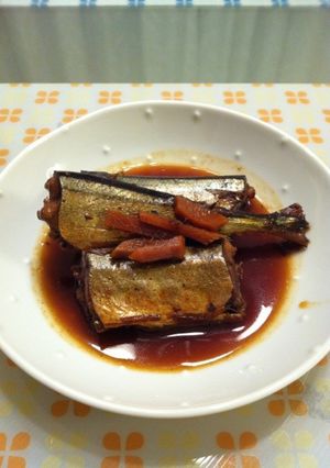 山椒がアクセント。さんまの生姜煮-レシピのメイン写真