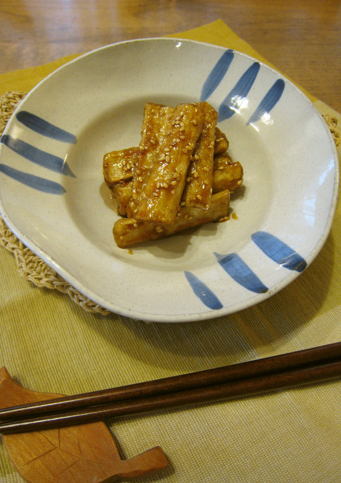 ゴボウの唐揚げ(ごま風味）-レシピのメイン写真