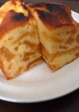 キャラメルりんごのケーキ-レシピのメイン写真