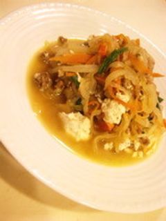 大根と豆腐の炒め煮-レシピのメイン写真