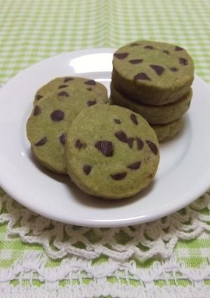 抹茶チョコチップクッキー-レシピのメイン写真