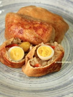 ★鶏ごぼう入りいなりおこわ★-レシピのメイン写真