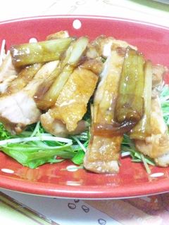 鶏もも肉のお酢でさっぱり照り焼き♪-レシピのメイン写真