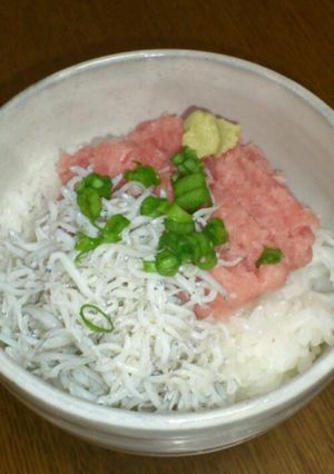 超簡単★ネギトロ&しらす丼-レシピのメイン写真