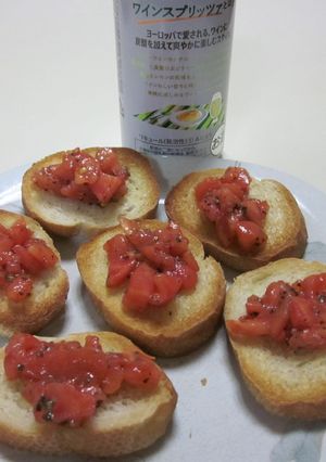 トマトのバケット-レシピのメイン写真