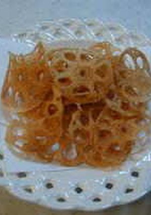 給食のレンコンチップス-レシピのメイン写真