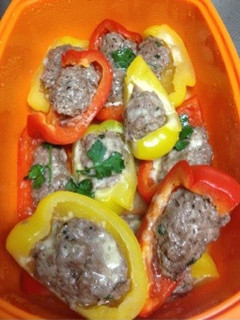 ゆかさんの★イタリアンピーマンの肉詰め★-レシピのメイン写真