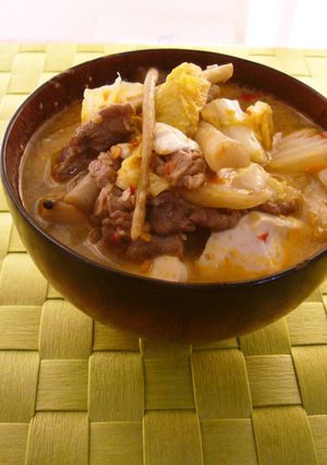 ♪ご飯のすすむピリ辛牛汁♪-レシピのメイン写真
