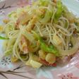 あるもの焼きビーフン