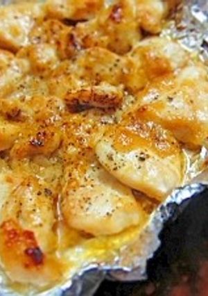 柔らか美味♪鶏胸肉の味噌焼き-レシピのメイン写真