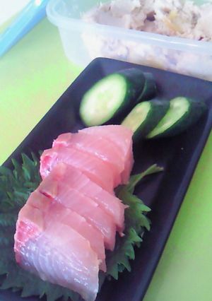 酒粕☆粕床〜粕漬け自家製☆刺身編-レシピのメイン写真