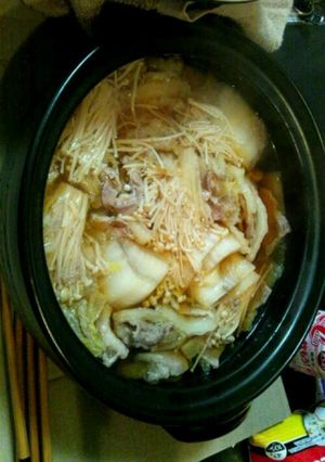 白菜と豚バラ肉の鍋-レシピのメイン写真