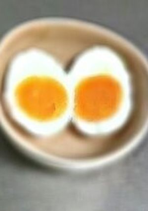 レンジで簡単＊ゆでたまご1個-レシピのメイン写真