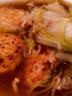 鶏だんごと白菜のスープ-レシピのメイン写真
