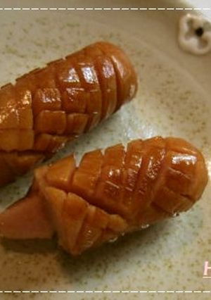 お弁当に! ёウインナーのはりねずみё-レシピのメイン写真