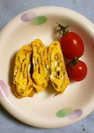 簡単 ケークサレみたいなマヨ玉子焼き-レシピのメイン写真