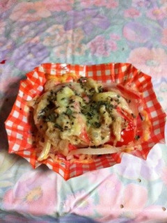 お弁当☆トマト&ツナのトースター焼き-レシピのメイン写真