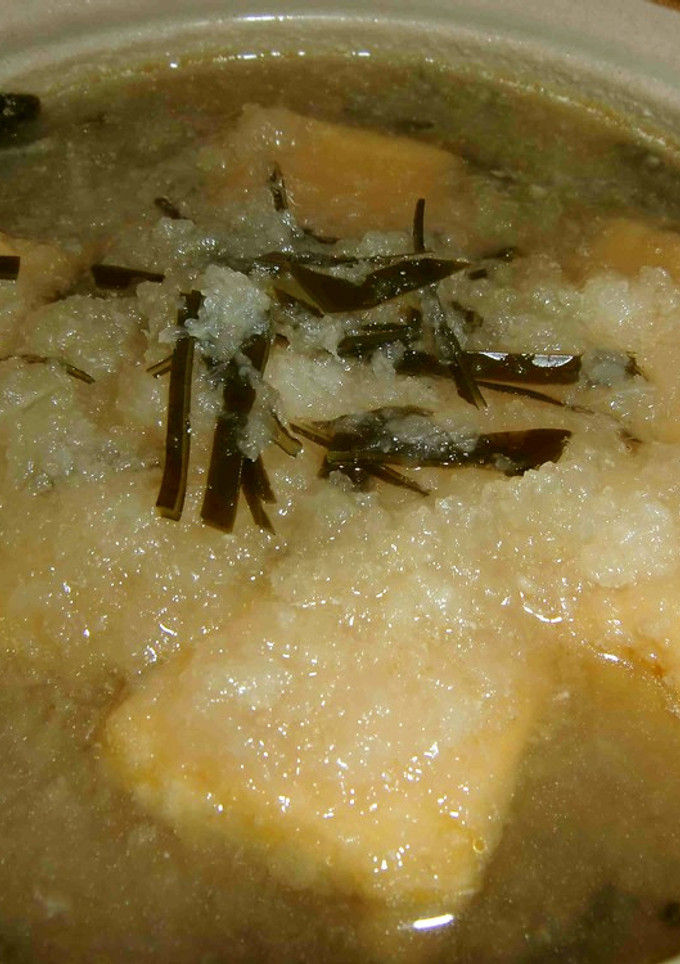 揚出し豆腐？風◎みぞれ鍋◎-レシピのメイン写真